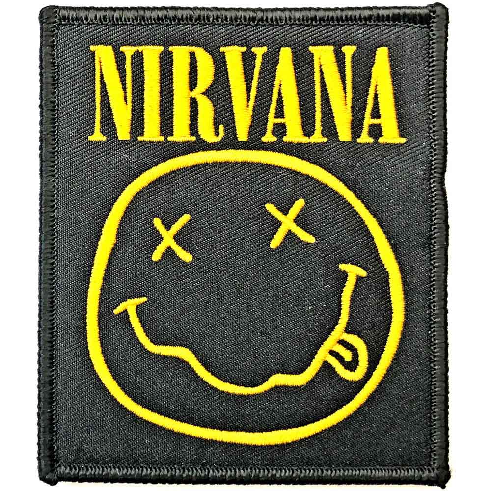 NIRVANA ニルヴァーナ - Happy Face / ワッペン - PGS